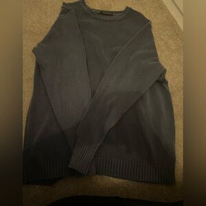 Brandy Melville oversized sweater navy blue